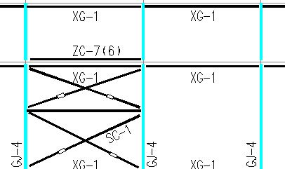 鋼結構廠房構件圖紙